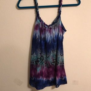 Summer rope strap tank